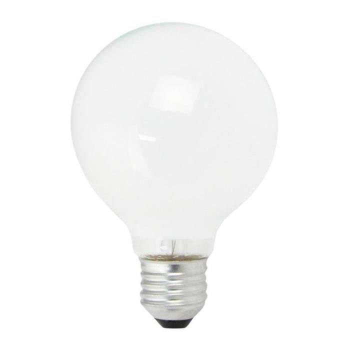Ampoule Incandescente Globe Opal E27 G95 100W 230V - Dimmable