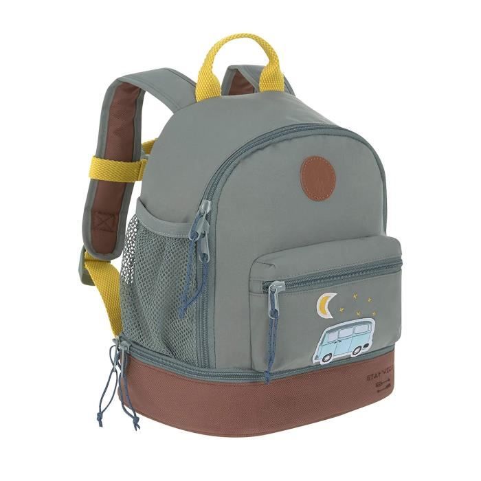 Lässig Adventure Bus Sac à Dos Enfants, 27 cm, Bleu