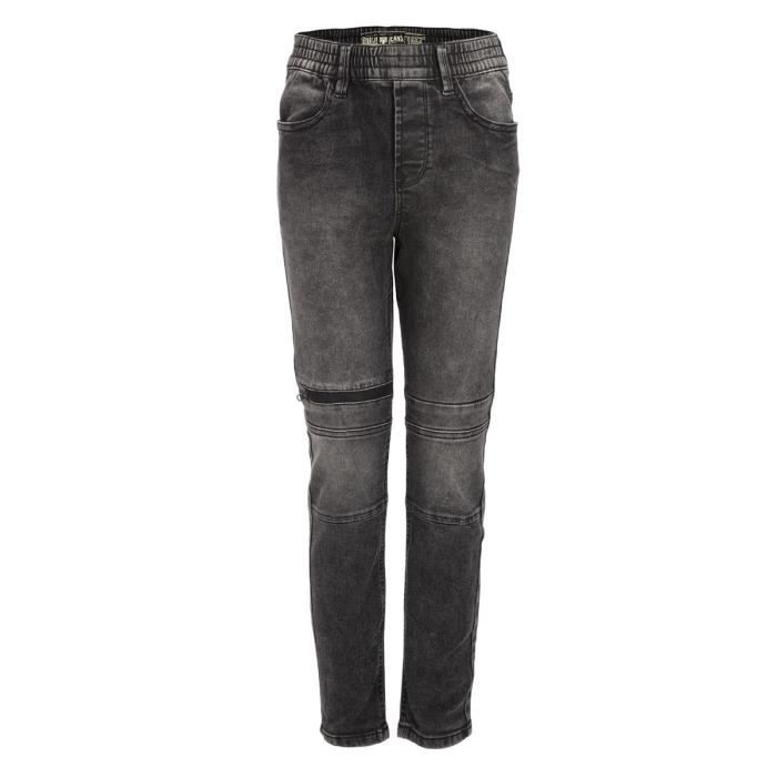 RIVALDI - Jean coupe slim 8-16 ans - Noir - Enfant Garçon