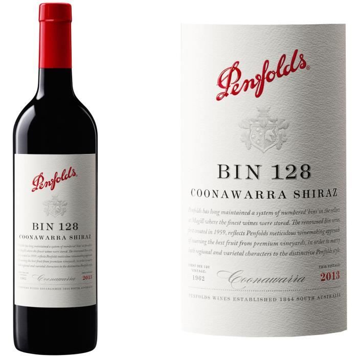 Penfolds Bin 128 Cabernet Sauvignon - Vin rouge d'Australie