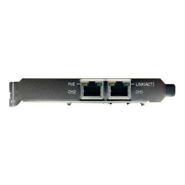 STARTECH Carte Réseau PCI Express - 2 ports Gigabit Ethernet RJ45 10/100/1000Mbps - POE/PSE