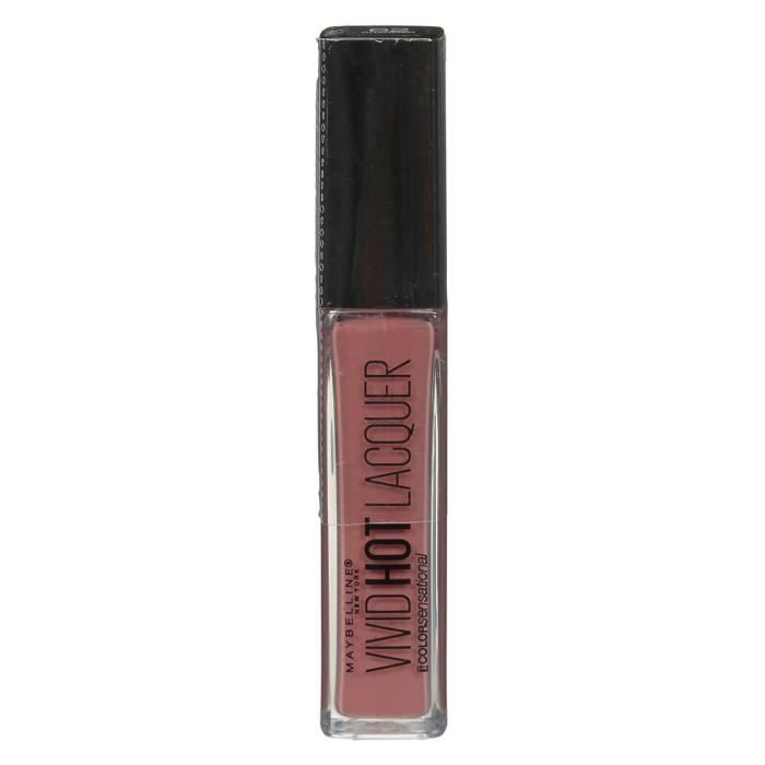 MAYBELLINE Rouge à Lèvres Color Sensationnal Vivid Hot Lacquer 62 Charmer Nu