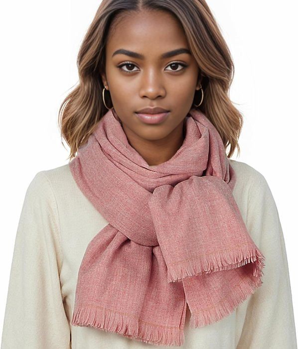 Etole pashmina gris tissage multicolore - ETOLE PASHMINA/Etole Pashmina motifs