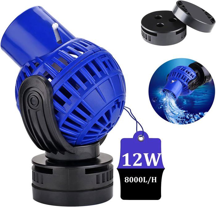 Comparer les prix de Pompe vagues JVP-132 8000LH 12W pour aquarium de 100 150 cm eau douce et sale Animalerie < Aquarium et aquar