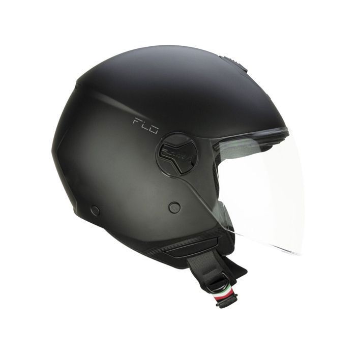 167A ALA 01 C0 CGM 167A FLO JET Casque Jet M1, Noir, ECE 22