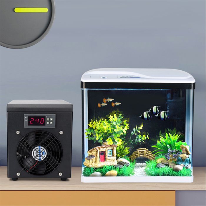 Meilleurs prix pour TTLIFE 60L Aquarium Refroidisseur d'Eau, Refroidisseur pour aquarium Refroidisseur de Kit de Pompe Supplémentaire Refroidisseur
