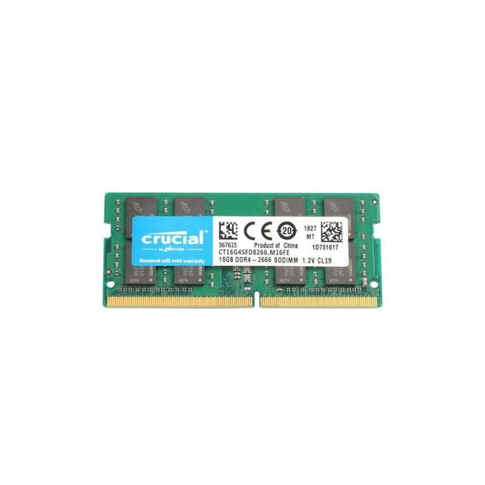 Acheter RAM CRUCIAL Laptop DDR4 16 Go 2666 MHz 12 V CL19 260 broches simple 21300 Mo/s Reconditionné - 121,00 € RAM CRUCIAL Laptop DDR4 16 Go 2666 MHz 12 V CL19 260 broches simple 21300 Mo/s Reconditionné - N/A (je n'ai pas trouvé d'information sur une reconditionné disponible sur Cdiscount Seconde Vie