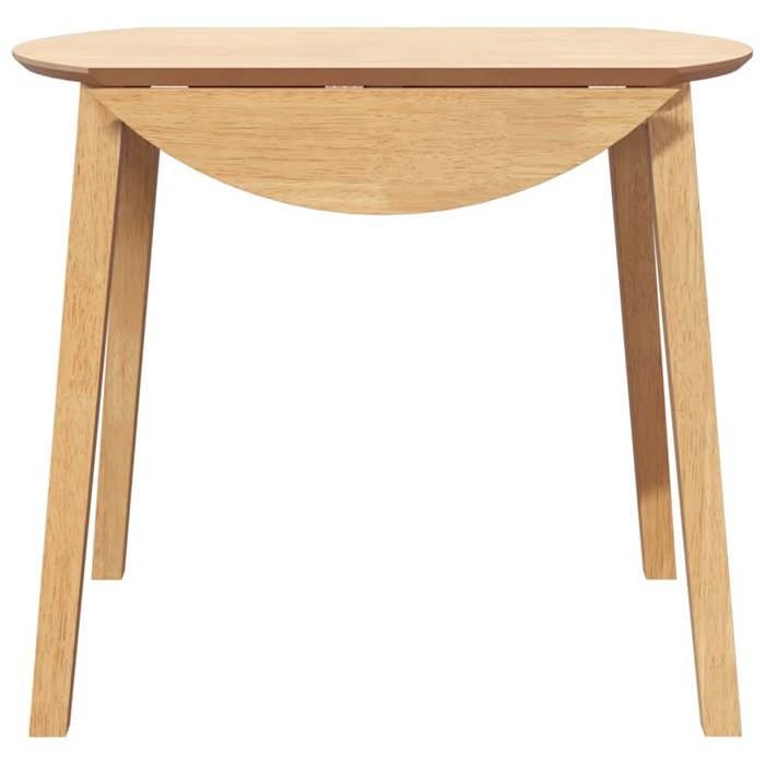 Table cuisine CLOUD Brun Table à manger - Design Élégant - naturel bois massif et caoutchouc tt553