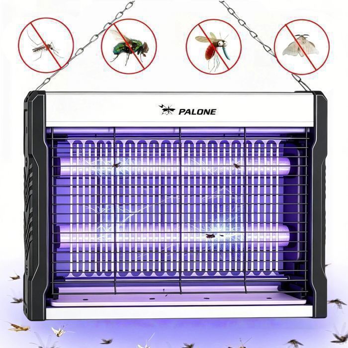 PALONE Lampe Anti Moustique USB 3200V Tue-Mouches UV LED Électrique Intérieur & Extérieur