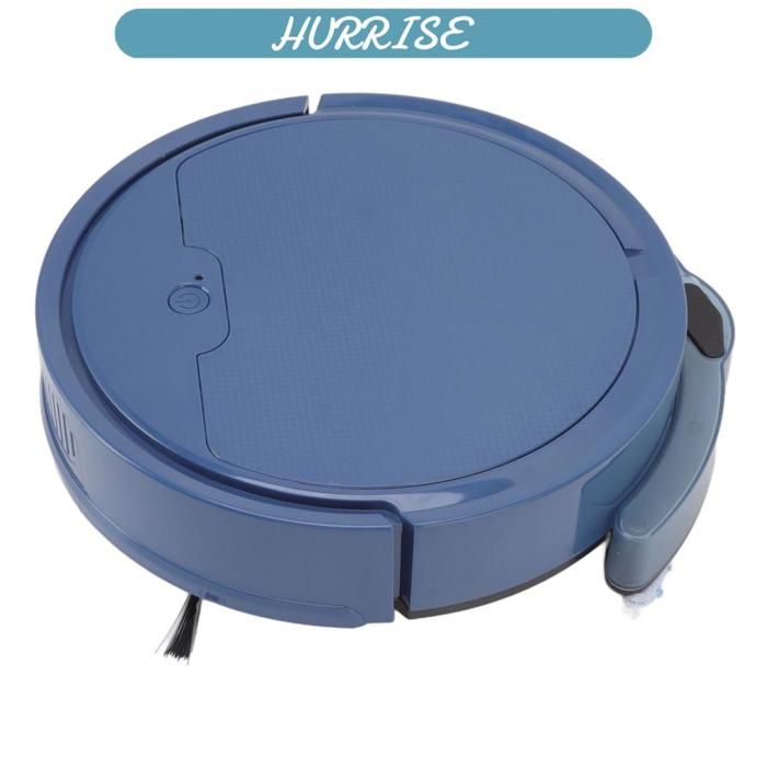HURRISE Aspirateur du robot 3 en 1 robot aspirateur Smart App Remote Control 2000pa Strong Asse USB electromenager balayeuse Bleu