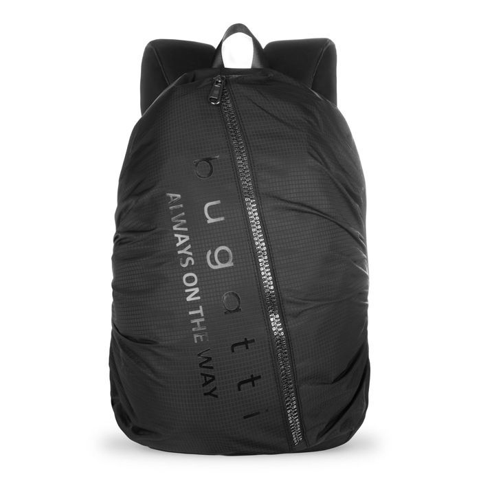 bugatti Sac à dos noir pour femme et homme - Letters Backpack 344311 bugatti Sac à dos noir pour femme et homme - Letters Backpack 344311