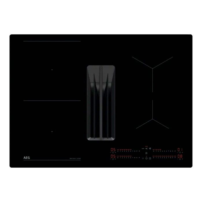 Plaque À Induction Electrolux TCH74B01FB – 4 Zones, 7350W, Hotte Intégrée - vue 2