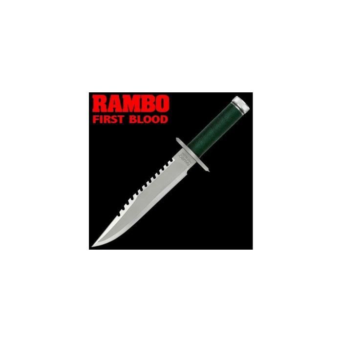 Hollywood Collectibles Group Rambo I First Blood Réplique 1/1 couteau John Standard Edition