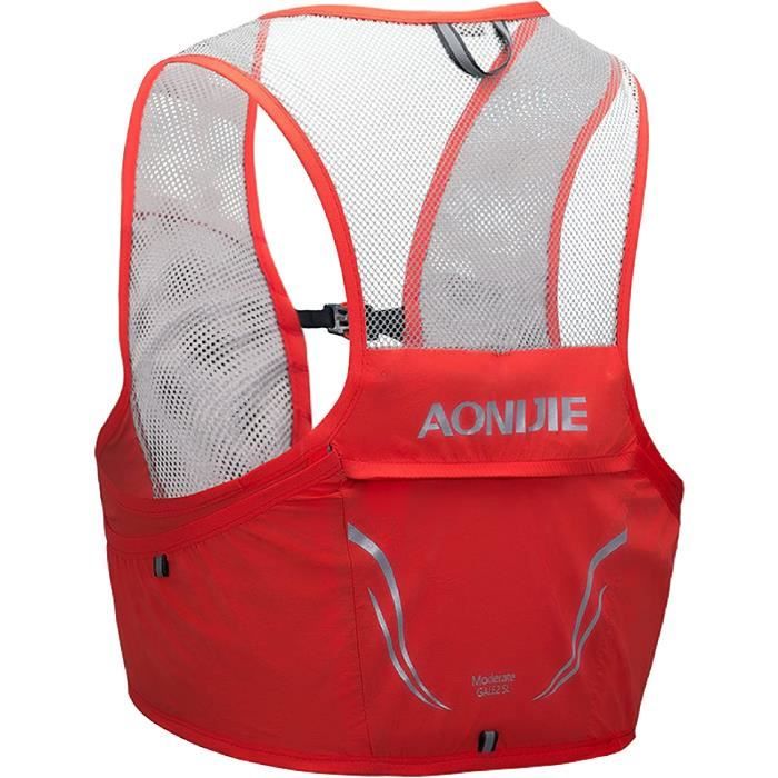 Sac à dos pour hommes et femmes, 8l, gilet hydratation pour course