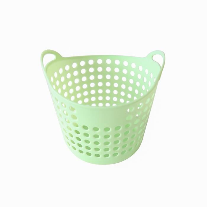 Bblie Grand Panier De Rangeent Plastique Enseble De 3, Gris Panier