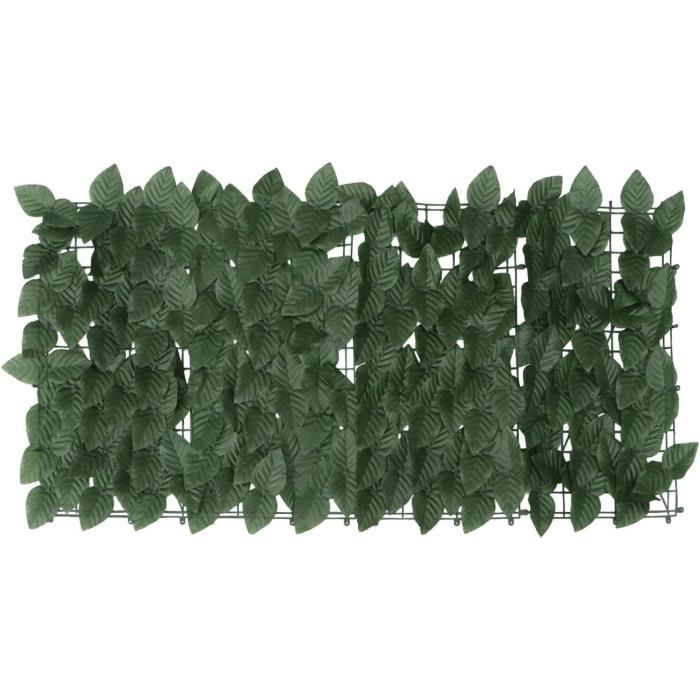 Brise-vue pour balcon - Haie verte 950 x 75 cm | Leroy Merlin Brise-vue pour balcon - Haie verte 950 x 75 cm | Leroy Merlin