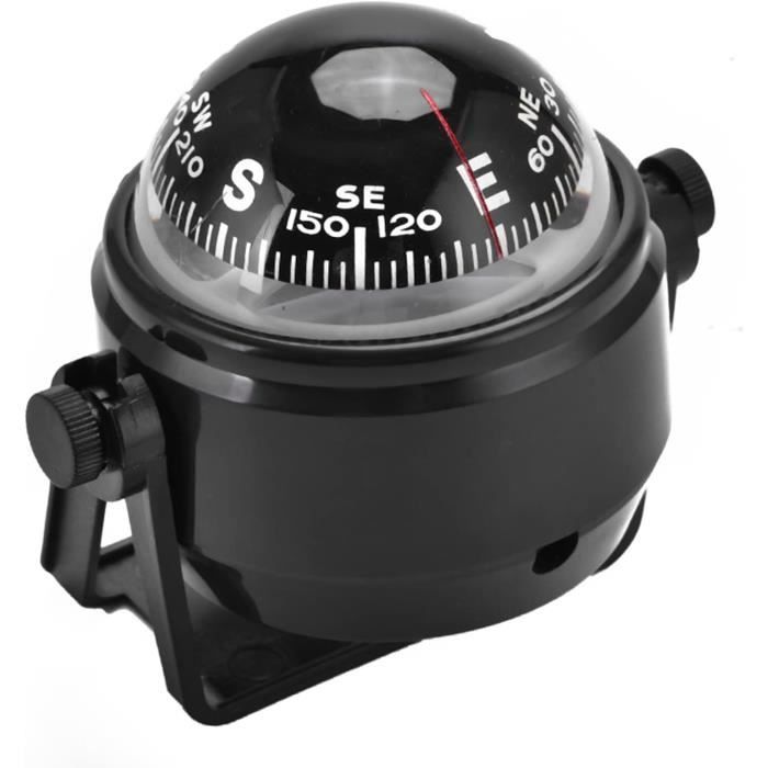 Mini Boule De Navigation Avec Ventouses Pour Voiture, Bateau, Voiture