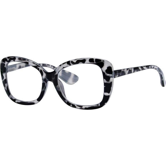 Lunettes Loupe De Lecture Chic - 2 Coloris Au Choix - Référence R288 - Monture Plastique - Verres Organiques - Neuf Avec étiquettes