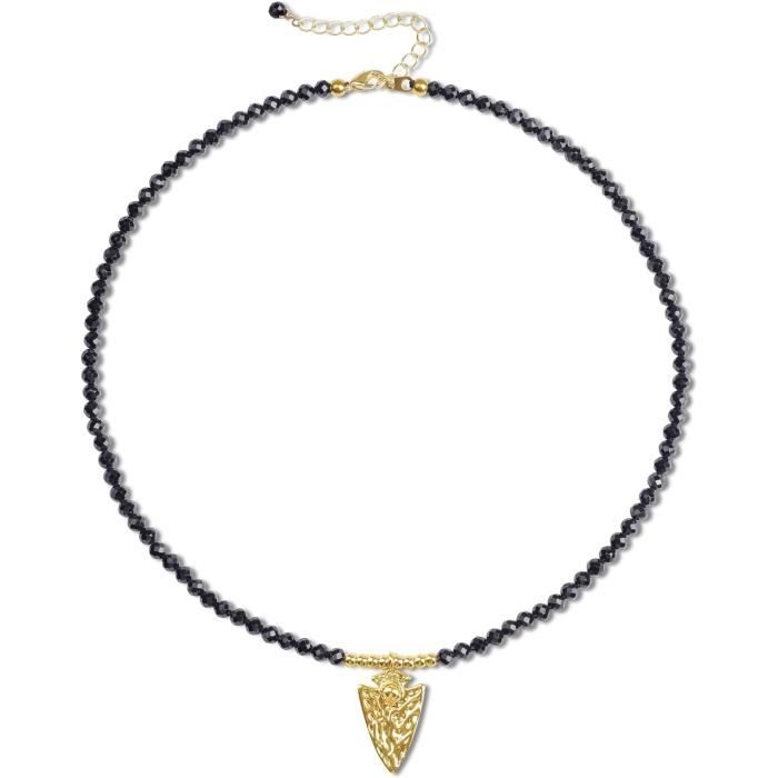 Collier Pierre Pendentif Pointe De Flèche Femme[u2713] spinelle à ...