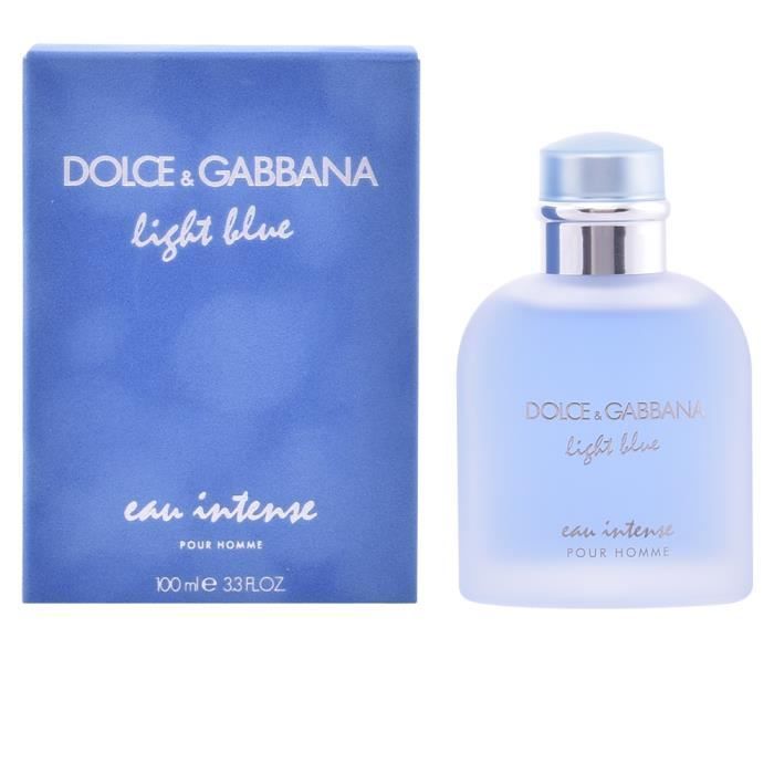 Dolce Gabbana Light Blue Eau Intense Pour Homme Edp Vaporisateur 100 Ml Achat Vente Eau De Parfum Light Blue Eau Intense Pour Ho Cdiscount