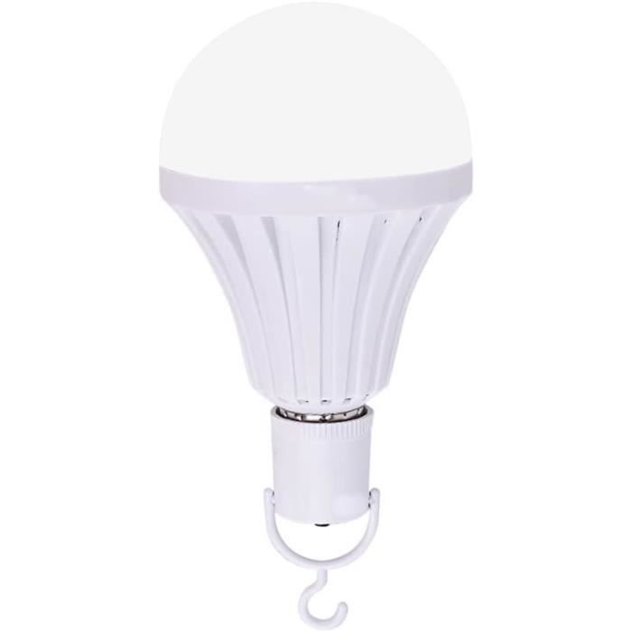 Ampoules LED intelligentes rechargeables d'urgence, lampes à économie  d'énergie, garder l'éclairage pendant les