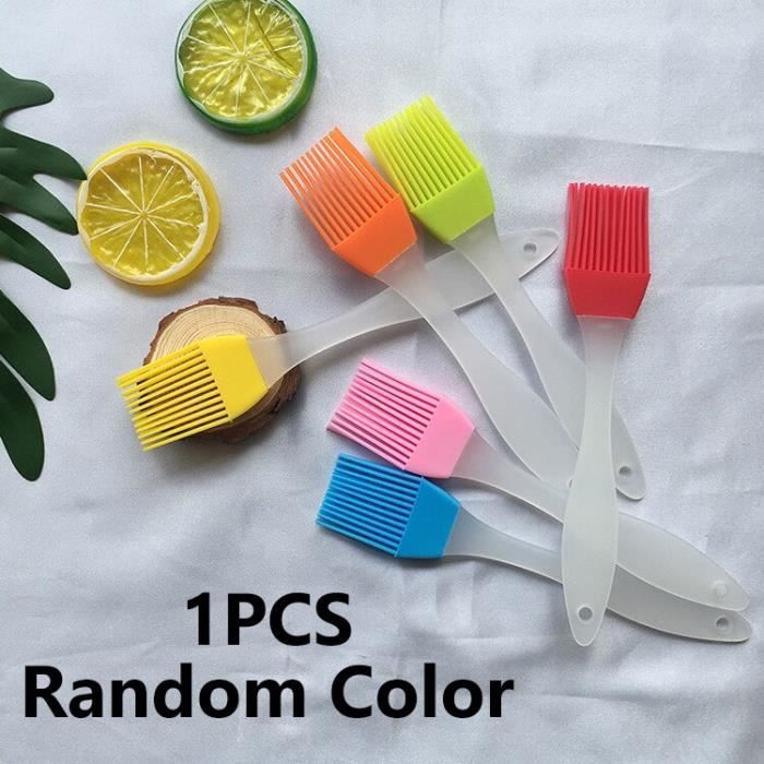 Lot De 4 Pinceaux à Badigeonner En Silicone - Résistants à La Chaleur, Sans BPA, Lavables Au Lave-Vaisselle