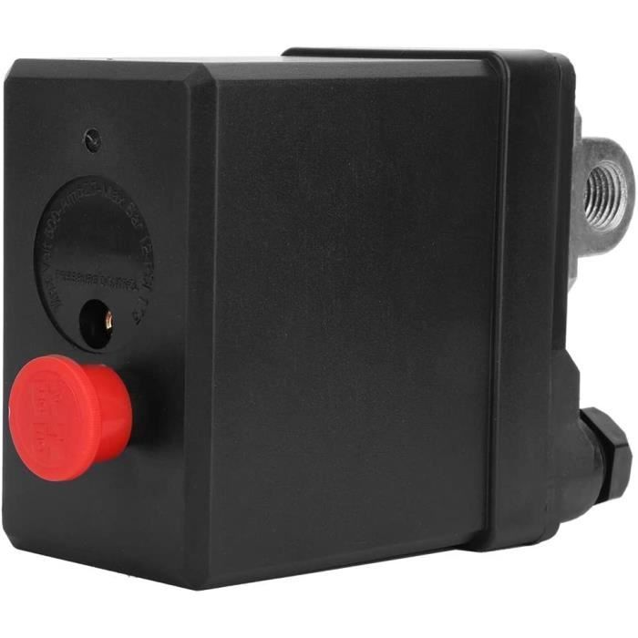 Pressostat De Vent 30-300 Pa - Pour Fournaise à Gaz, Contrôle De Pression Différentielle - Installation Verticale, Matériau ABS