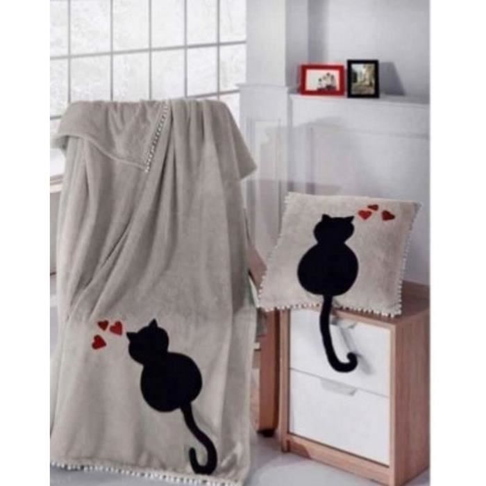 Plaid Coussin Polaire Cdiscount