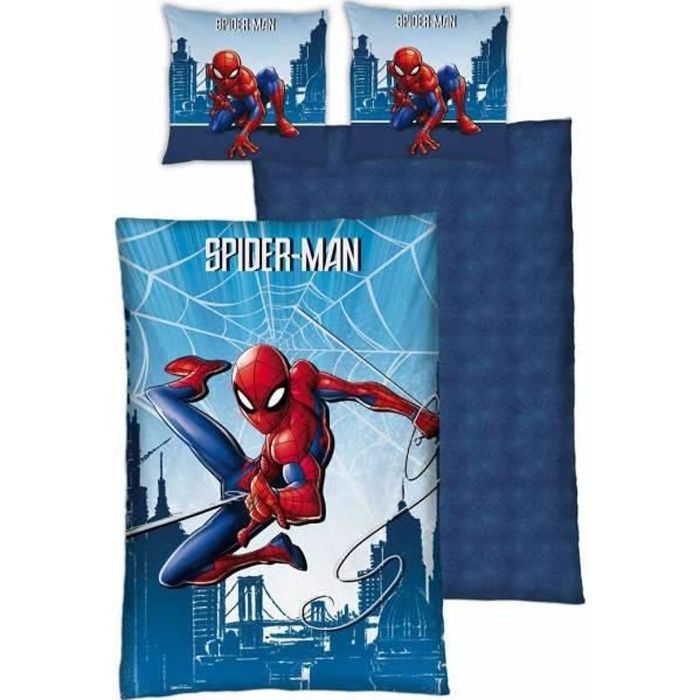 Parure de lit housse de couette Spiderman