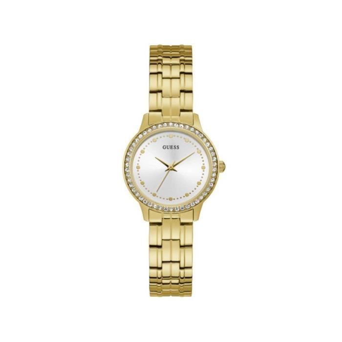 Guess Chelsea Montre Femme Acier Doré W1209L2