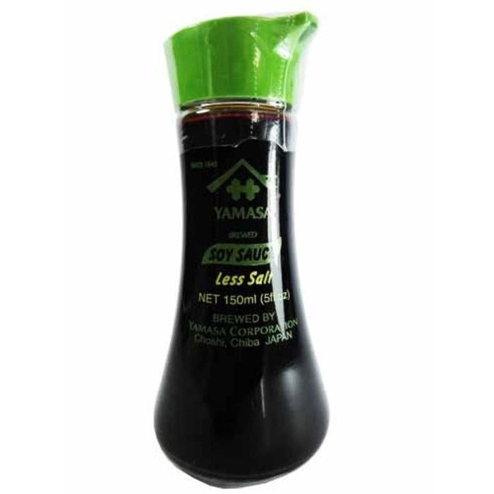 Sauce Soja Peu Salee Yamasa Japonais 150ml 09062421 Achat