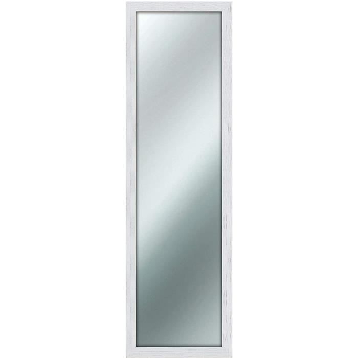 Specchio Da Parete Shabby Chic Lupia 40x65 Cm – Bianco, In Vero Vetro, Made In Italy - 5