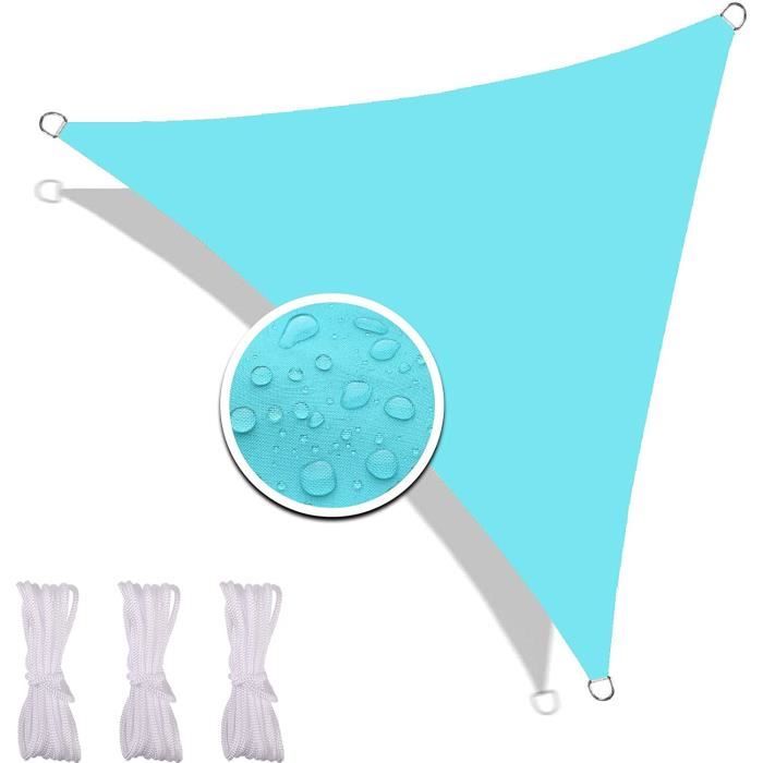 Voile D'Ombre 2.5x4.5m Vocray - 90% Protection UV Pour Patio, Jardin Et Pergola