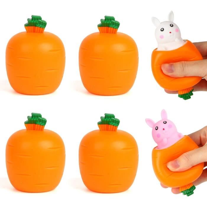 Squishy Bunny Stress Bubbles Squeeze Toys, 4 Pack Stress Relief Toys to  Relax - Easter Party Favor Gifts for Children - Cdiscount Jeux - Jouets