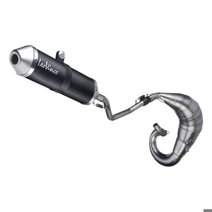 Pot moto leovince x-fight adapt. rieju mrt/pro/sm/sm pro 2009- (passage haut d) sil noir