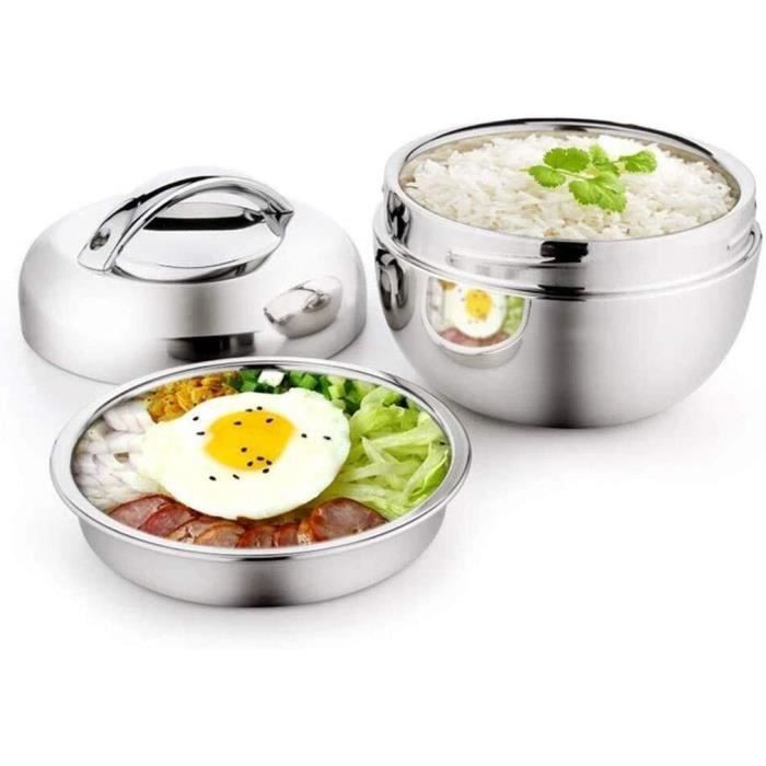 Boite isotherme repas chaud Isolé Déjeuner Container Thermos