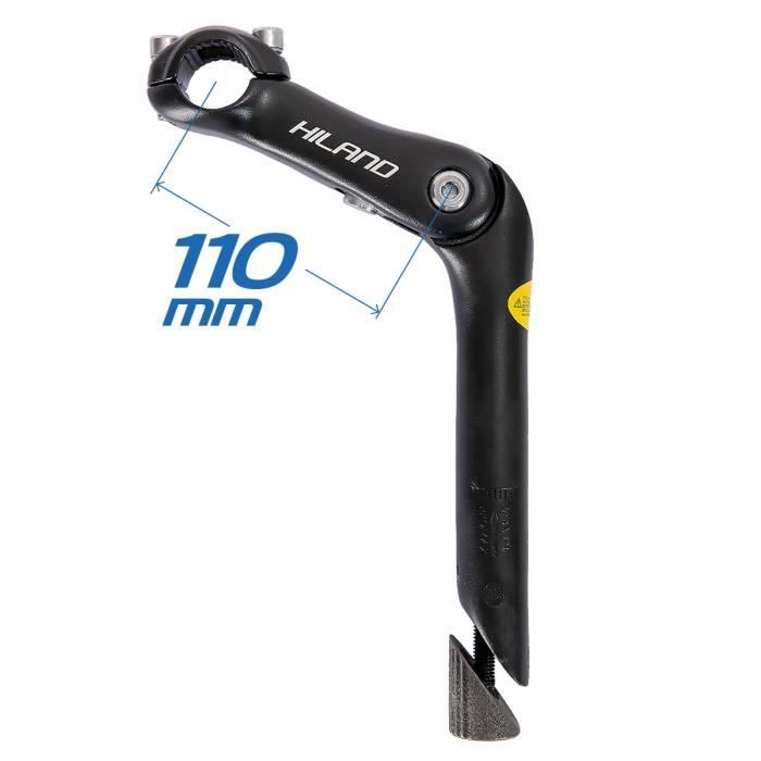 Guidon De Vélo Pliable – Alliage Aluminium – Argent Et Noir – Universel – Neuf