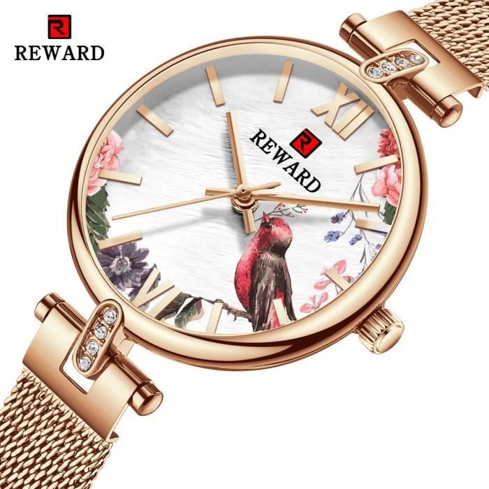Mode femmes montres charme et l gante dame japon montre quartz