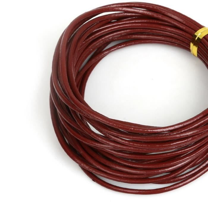 Acheter Fil De Cire Multicolore 10 M/sac, Corde Tissée à La Main Pour Collier Et Bracelet à Faire Soi-même