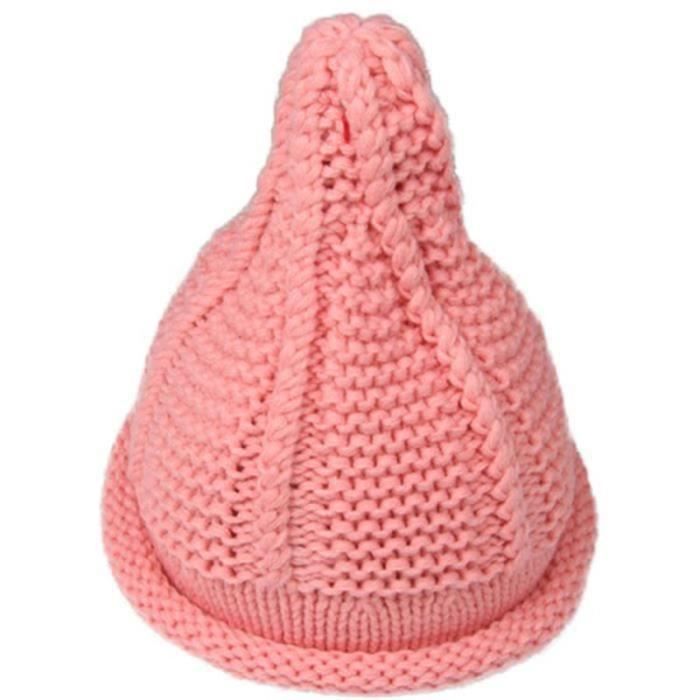Fl044 Mivogue Bonnet Pour Bebe Hiver Cache Oreille Petit Enfant Garcon Fille Crochet En Laine Tricote Chaud 065 Rose Cdiscount Pret A Porter Fl044 Mivogue Bonnet Pour Bebe Hiver Cache Oreille Petit Enfant Garcon Fille Crochet En Laine Tricote Chaud 065 Rose Cdiscount Pret A Porter