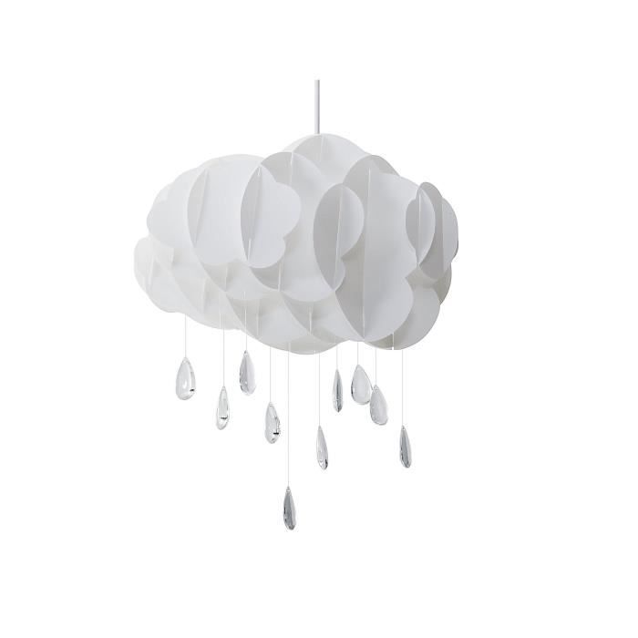 Beliani - Lampe suspension blanc AILENNE Beliani - Lampe suspension blanc AILENNE
