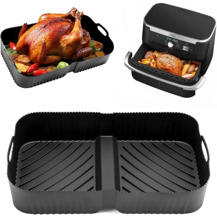 Kit De 3 Accessoires En Silicone Pour Friteuse Sans Huile Ninja AF500EU 10,4L - Antiadhésif, Résistant à 240°C