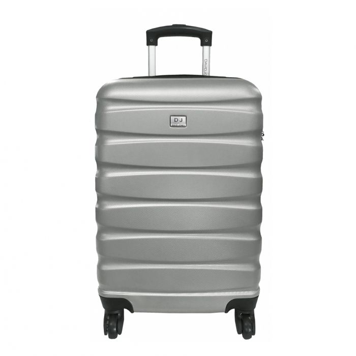 Valise Cabine Rigide David Jones ABS 55 cm ARGENT - BA10301P-ARGENT