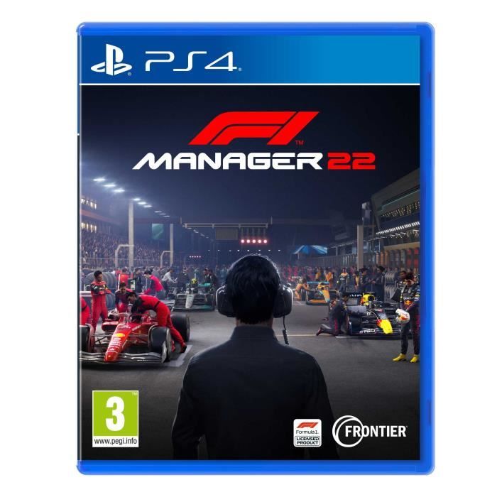 Jeu Deep F1 Manager 2022 PS4 Standard Simulation Date de sortie 30082022