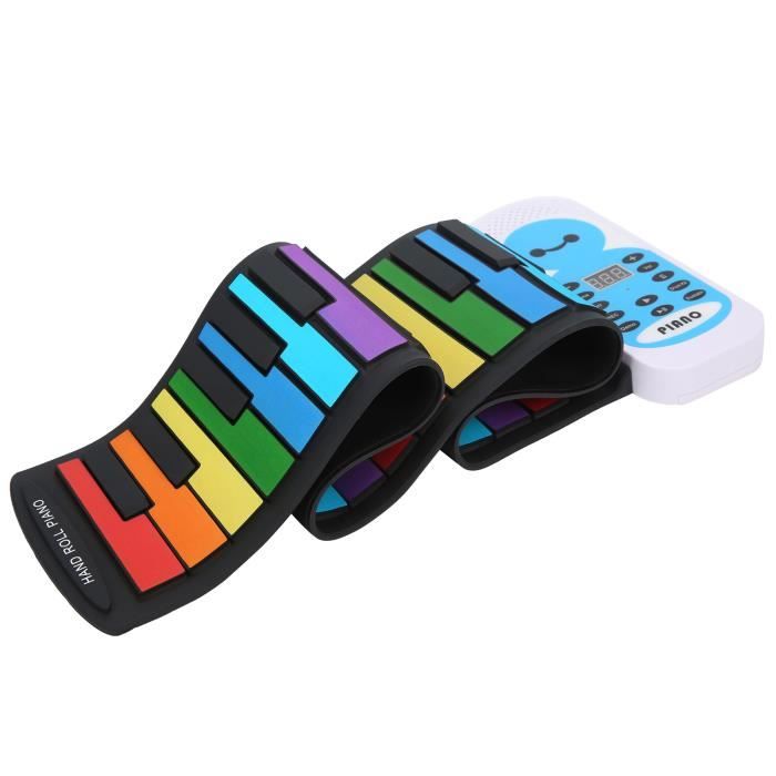 Piano Électronique 37 Touches Pour Enfants - Avec Microphone - 16 Timbres, 8 Percussions, 10 Rythmes - Jouet Éducatif Musical