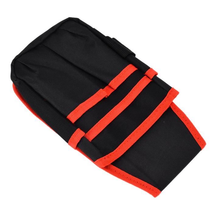 Qiilu poche à outils Pochette à outils en tissu Oxford sac de taille
