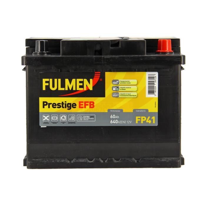 FULMEN Prestige Batterie Auto FP41 640A 60Ah L2 EFB Start & Stop