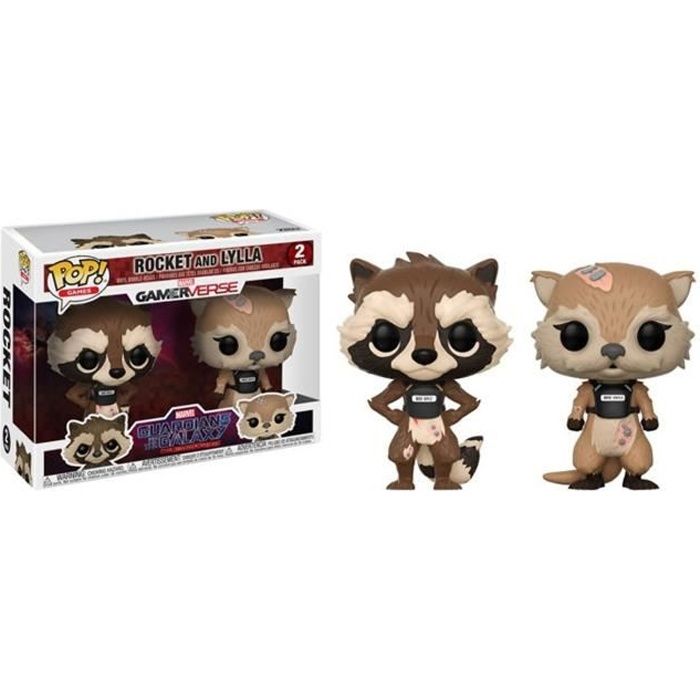 Figurines Funko Pop! Marvel - Gardiens de la Galaxie: Rocket & Lylla - 10cm Reconditionné -  reconditionné disponible sur Cdiscount Seconde Vie