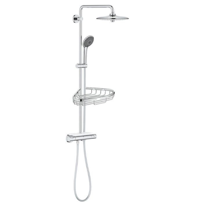 Grohe Colonne douche Vitalio + Porte savon Bau Cosmopolitan