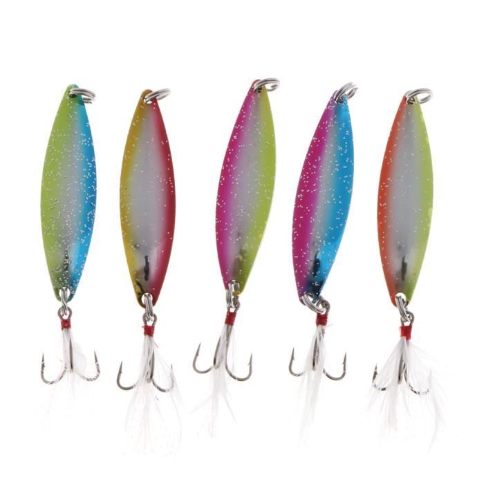 Cuillère De Pêche Au Saumon – 20g – Argent – Leurre Poisson